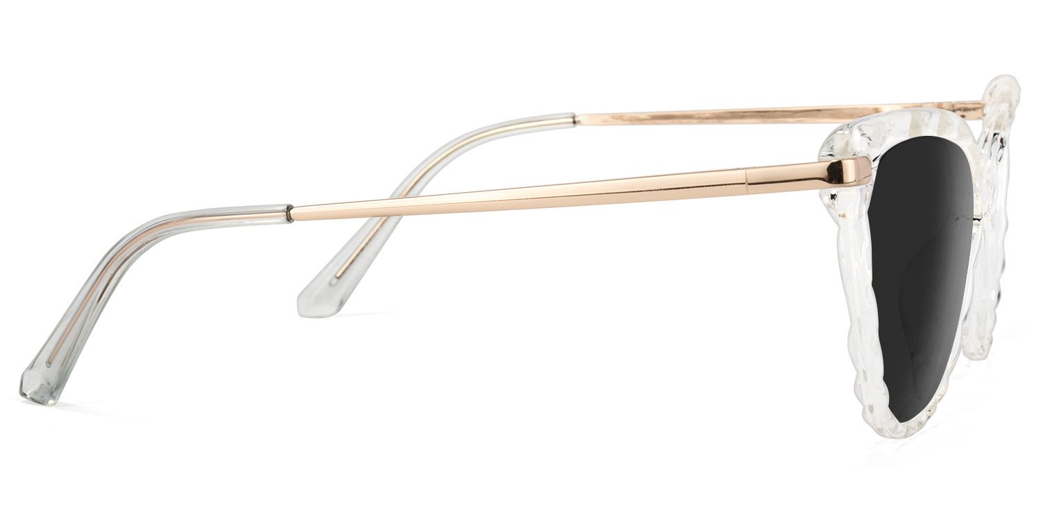 Lucas Cat Eye Clear Sunglasses for Women & Men | ZEELOOL3