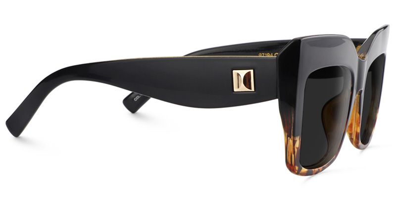 Alberta Tortoise Square Polarized Sunglasses for Driving | ZEELOOL2