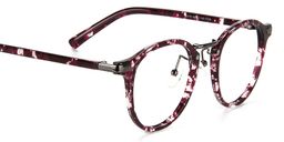 Catherine Floral Round Glasses5
