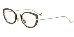 Alice Cat Eye Black Glasses3