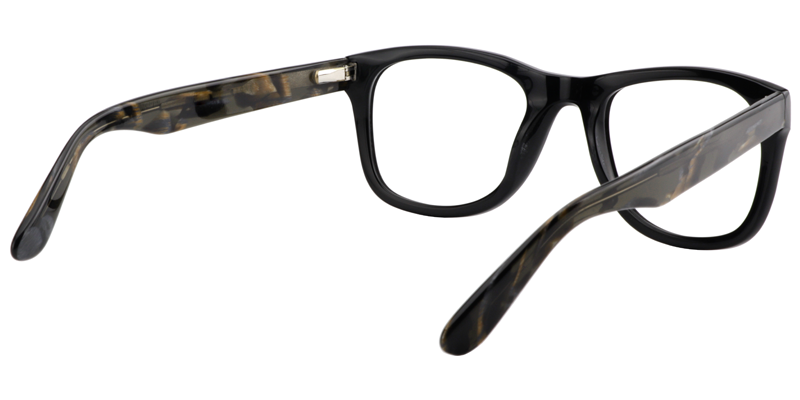 Rectangle Black Glasses5