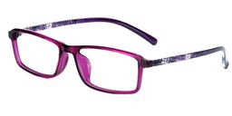 Jasper Rectangle Purple Glasses3