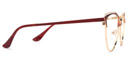 Faust Cateye Red Glasses3