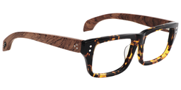 Hunk Rectangle Tortoise Glasses3