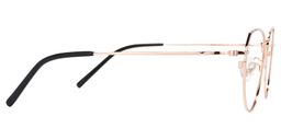 Francis Geometric Rose-Gold Glasses3