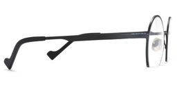 Fernando Round Black Glasses3