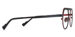 Finn Geometric Black Glasses3