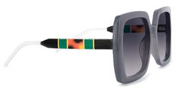 Quintessa Square Gray Sunglasses3