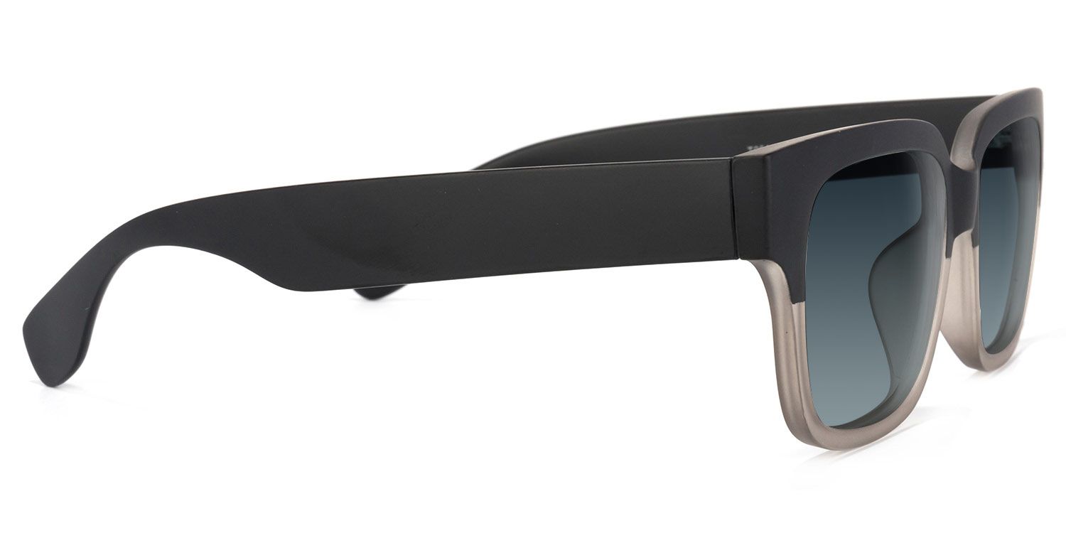 Colin Rectangle Style Gray Frame Sunglasses | ZEELOOL2