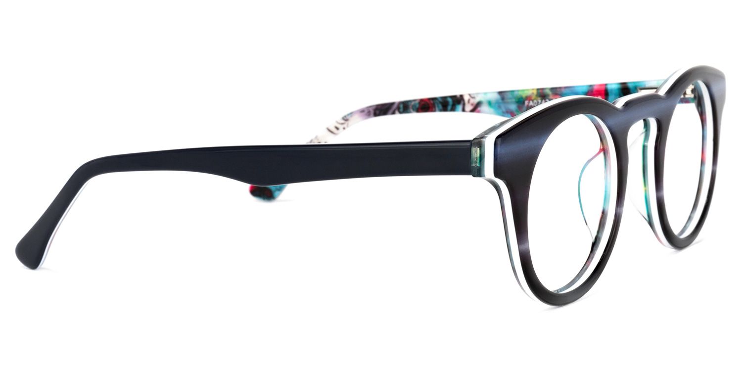 Round Light Tortoise Glasses3