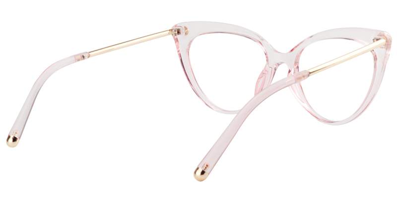 Cat Eye Pink Glasses | Zeelool Eyeglasses6