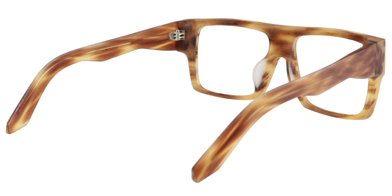 Rectangle Brown Glasses | Zeelool Eyeglasses5