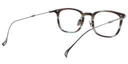 Marlin Rectangle Green Floral Glasses5