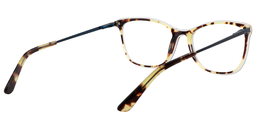 Kelvin Rectangle Light Tortoise Glasses5