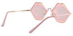 Magda Lip-Shaped Pink Sunglasses5