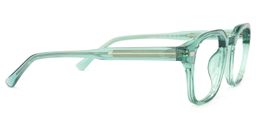 Selena Square Light-Green Glasses3