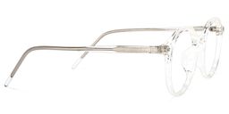 Sasha Round Clear Glasses3