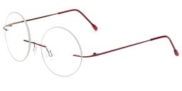 Cytheria Round Red Glasses3