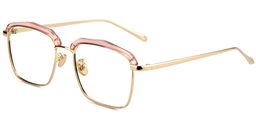Madeline Browline Pink Glasses3