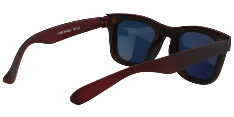 Clip-On Brown Glasses5