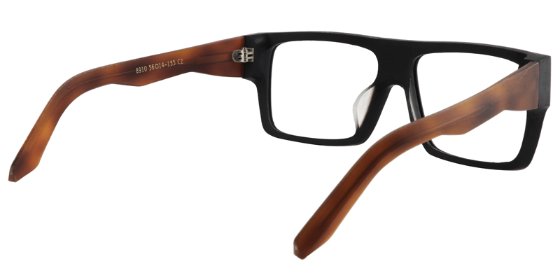 Rectangle Brown Glasses4