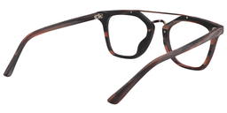 Lindsay Aviator Brown Glasses2