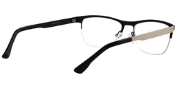 Oliver Browline Black Glasses5