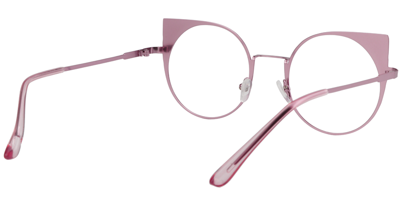 Cateye Pink Glasses5