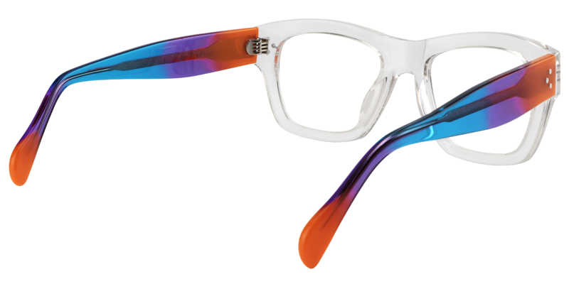 Rectangle Blue Glasses5