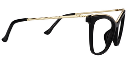 Cora Cateye Black Glasses4