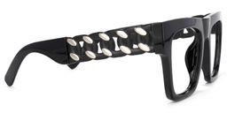 Geneva Square Black Glasses3