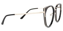 Yvette Cateye Black Glasses3