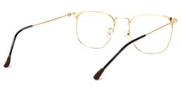 Yulisa Browline Gold Glasses4