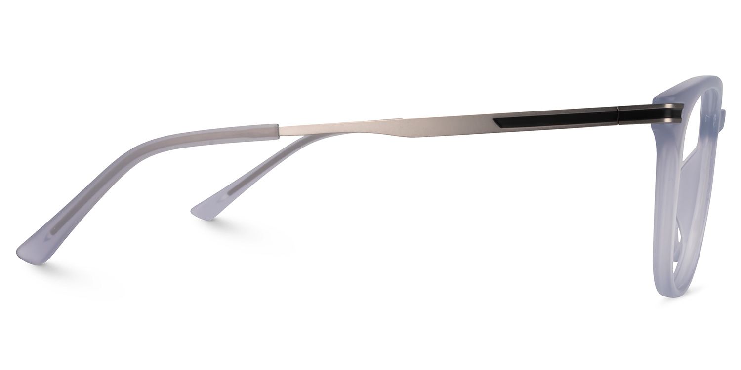 Round Greyish-Purple Glasses | Zeelool Glasses3