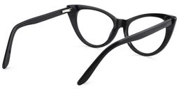 Jaden Black Cat eye Glasses4