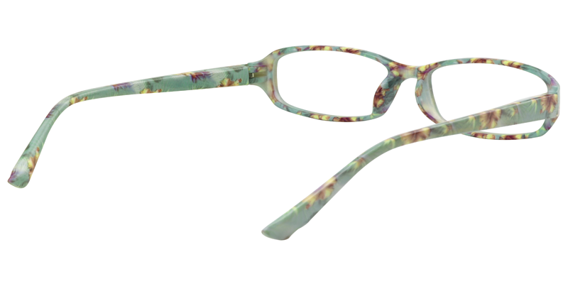 Rectangle Green Reading Glasses | Zeelool Reading Glasses5