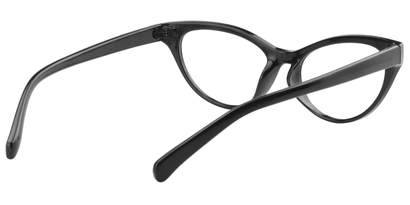 Cateye Black Reading Glasses | Zeelool Reading Glasses5