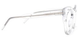Maria Cat-eye Clear Glasses3