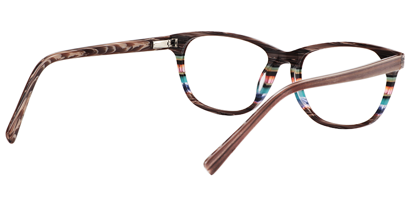 Rectangle Brown Glasses5