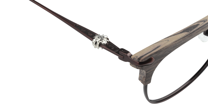 Browline Brown Glasses | Zeelool Eyeglass Frames2