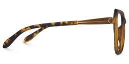 Doran Geometric Yellow-Tortoise Glasses3