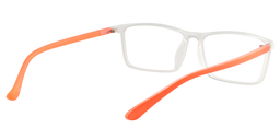 Tanya Rectangle Clear Glasses5
