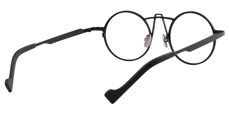 Round Black Glasses | Zeelool Optical Online5