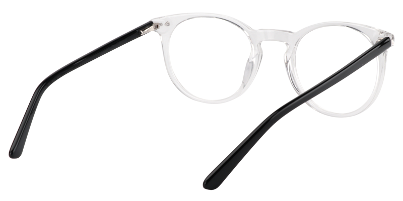 Round Clear Glasses | Zeelool Eyeglasses5