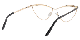 Hedy Cateye Black Glasses 5