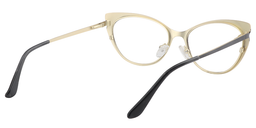 Geraldine Cateye Black Glasses 5