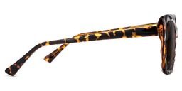 Edna Yellow-Tortoise Rectangle Sunglasses2