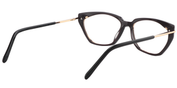 Frieda Rectangle Black Glasses2