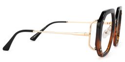 Mariah Geometric Tortoise Glasses3