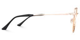 Doyle Cat Eye Gold Glasses3